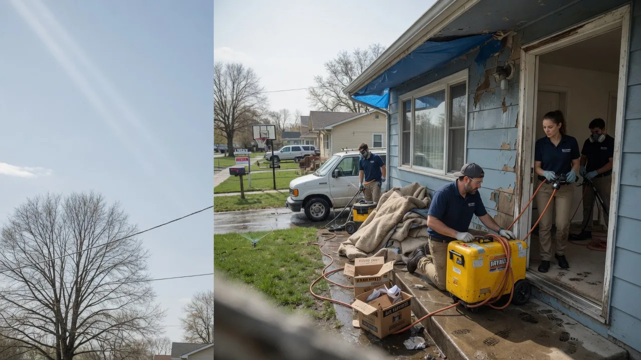 Basement Flood Cleanup in Houston, AK near me